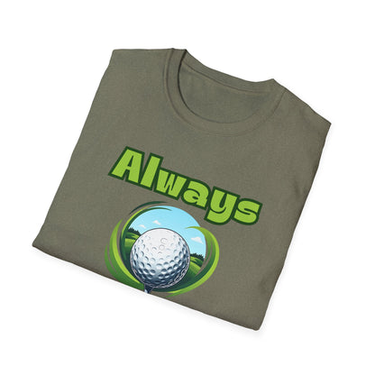 Always Wash Your Balls Golf Tee – Funny Vintage Golf Humor Sports T-Shirt