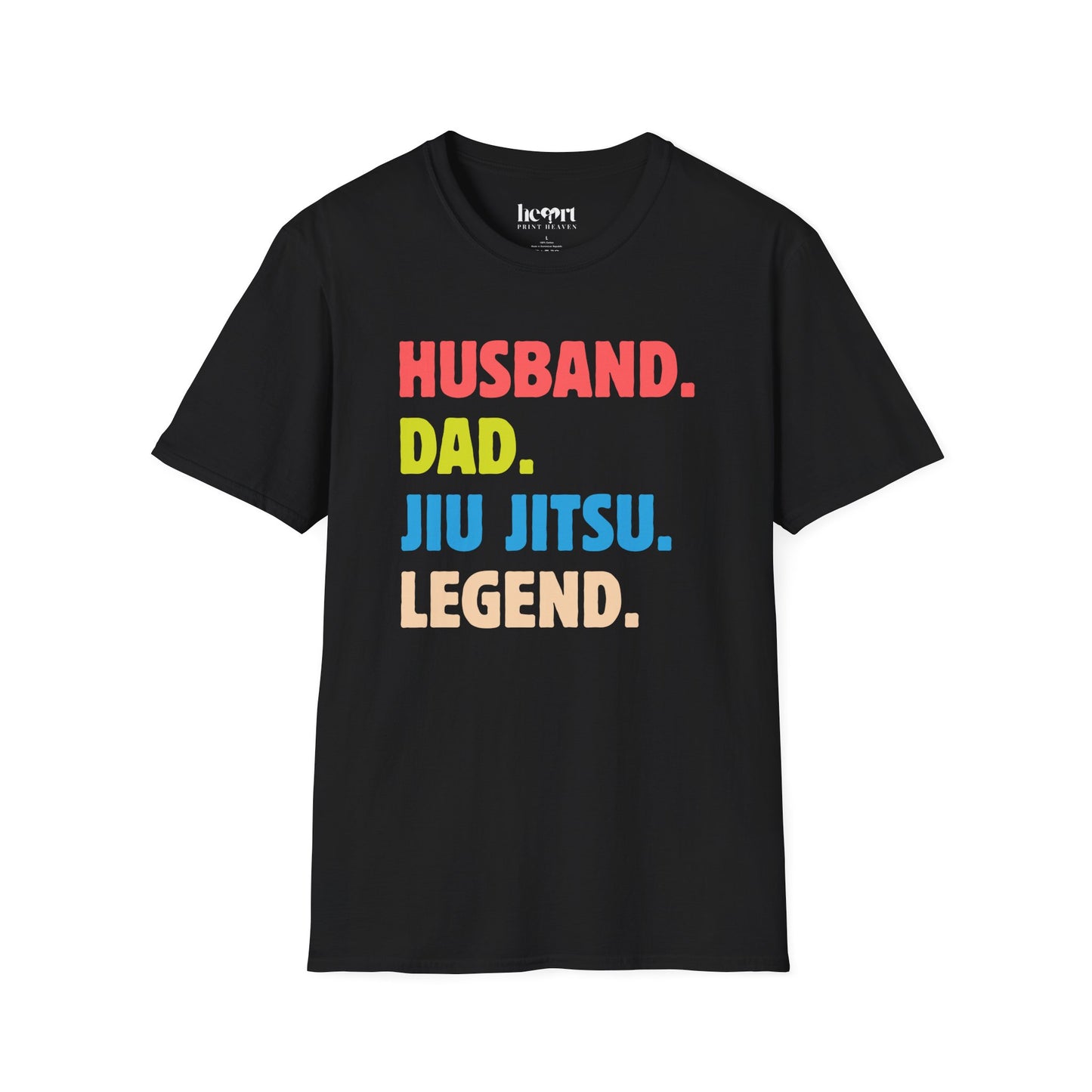 HUSBAND. DAD. JIU JITSU. LEGEND.