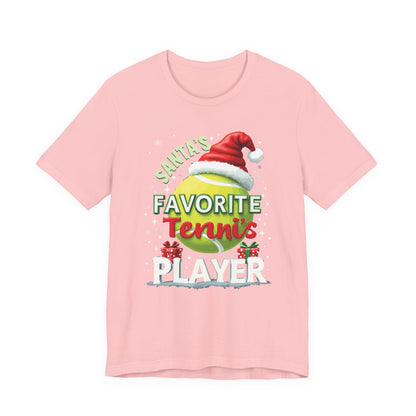 Santa's Favorite Tennis Player T-Shirt