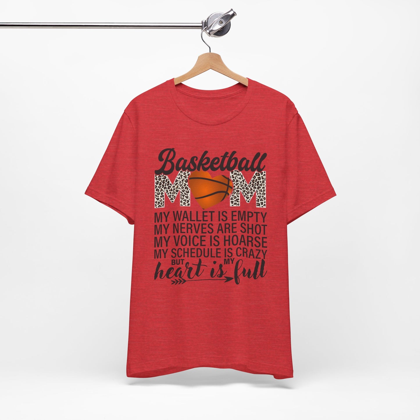 Basketball Mom My Wallet Is Empty T-shirt