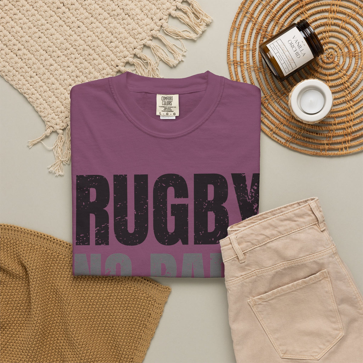 Rugby "No Pads, No Helmets, Just Balls" Funny T-Shirt 🏉 | Bold Rugby Fan Statement Tee