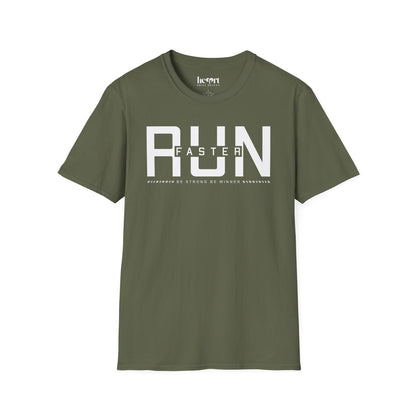 Run Faster Be Strong Be Winner T-Shirt – Motivational Running Shirt for Athletes & Runners