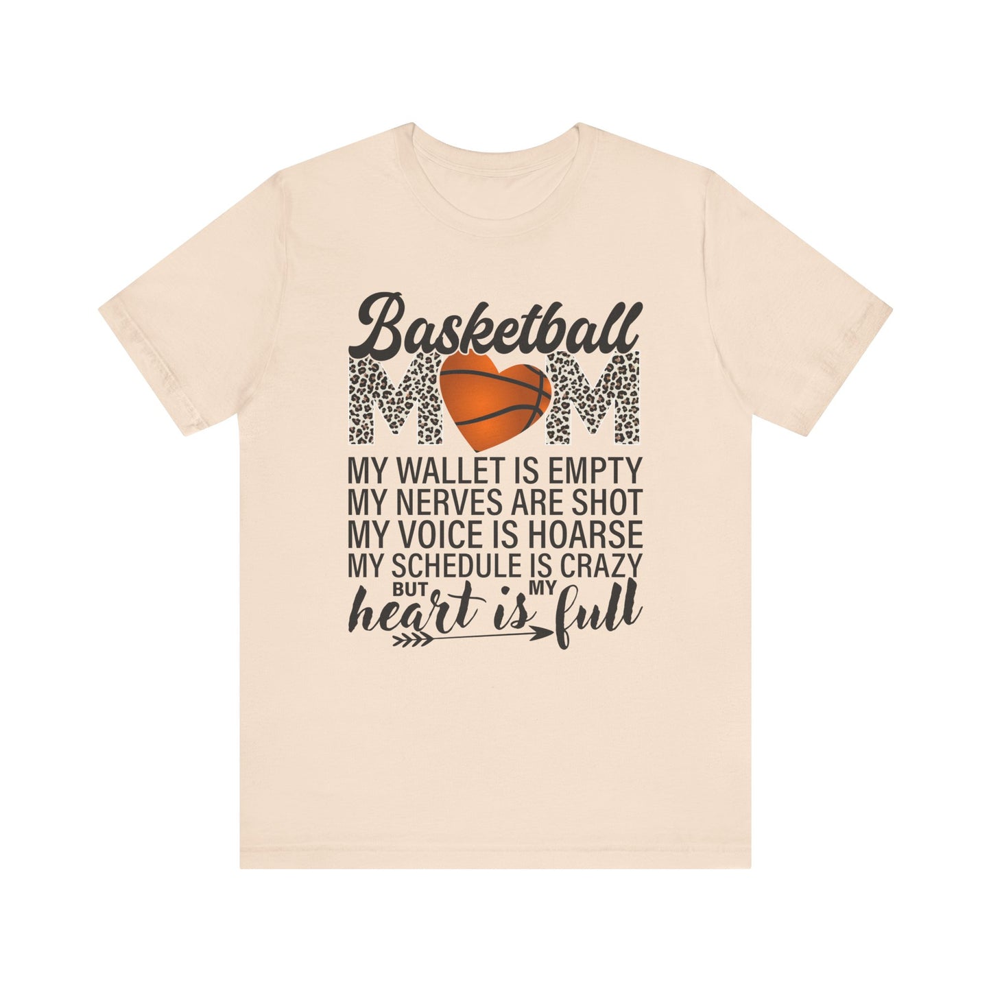 Basketball Mom My Wallet Is Empty T-shirt