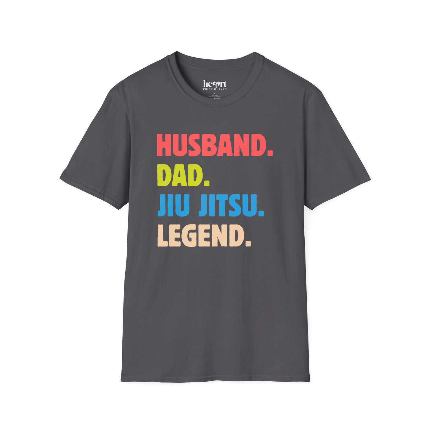 HUSBAND. DAD. JIU JITSU. LEGEND.