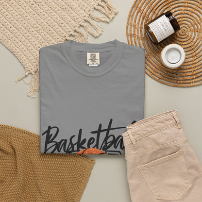 Basketball Mom T-Shirt 🏀 | Glitter Ball Basketball MOM Tee