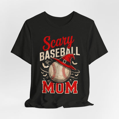 Scary Baseball Mom T-shirt