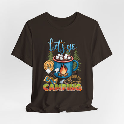 Let’s Go Camping Campfire T-Shirt