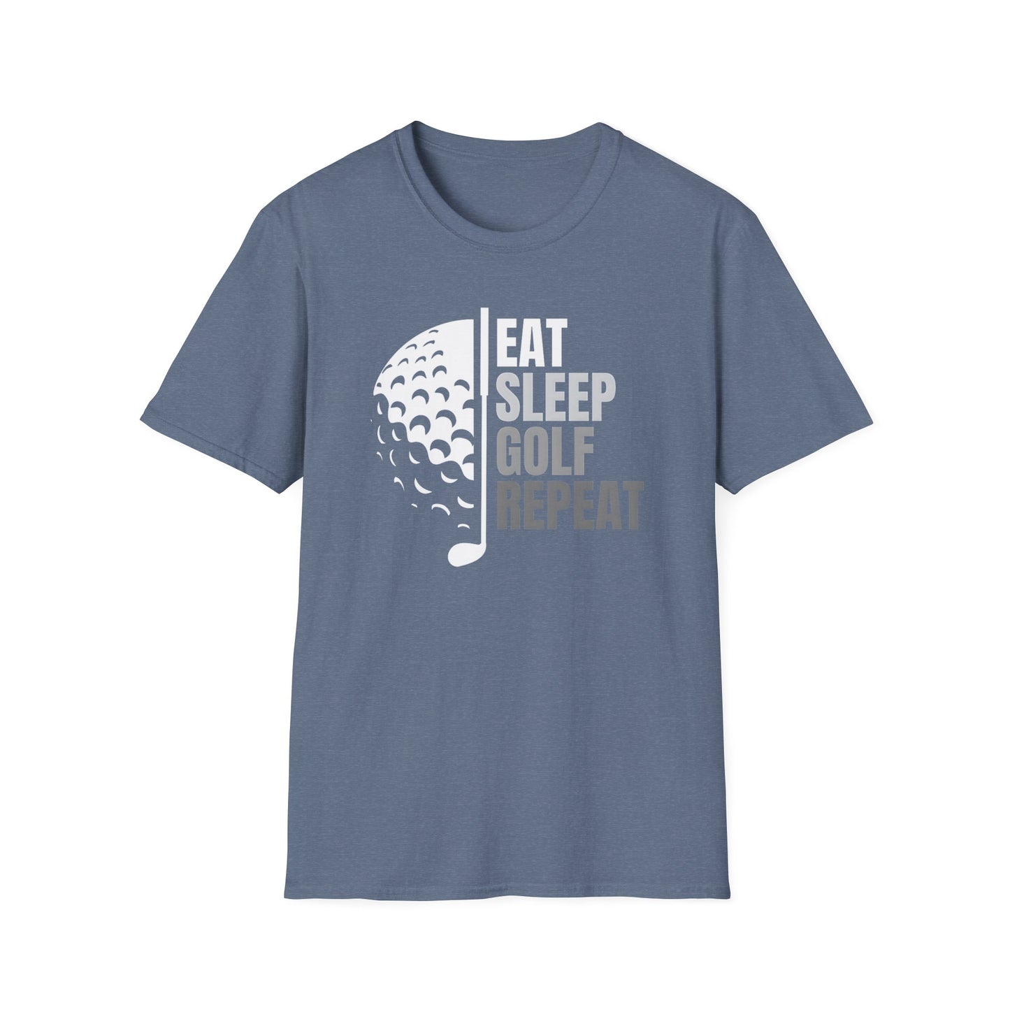 Eat Sleep Golf Repeat Tee – Classic Golf Lifestyle Sports T-Shirt