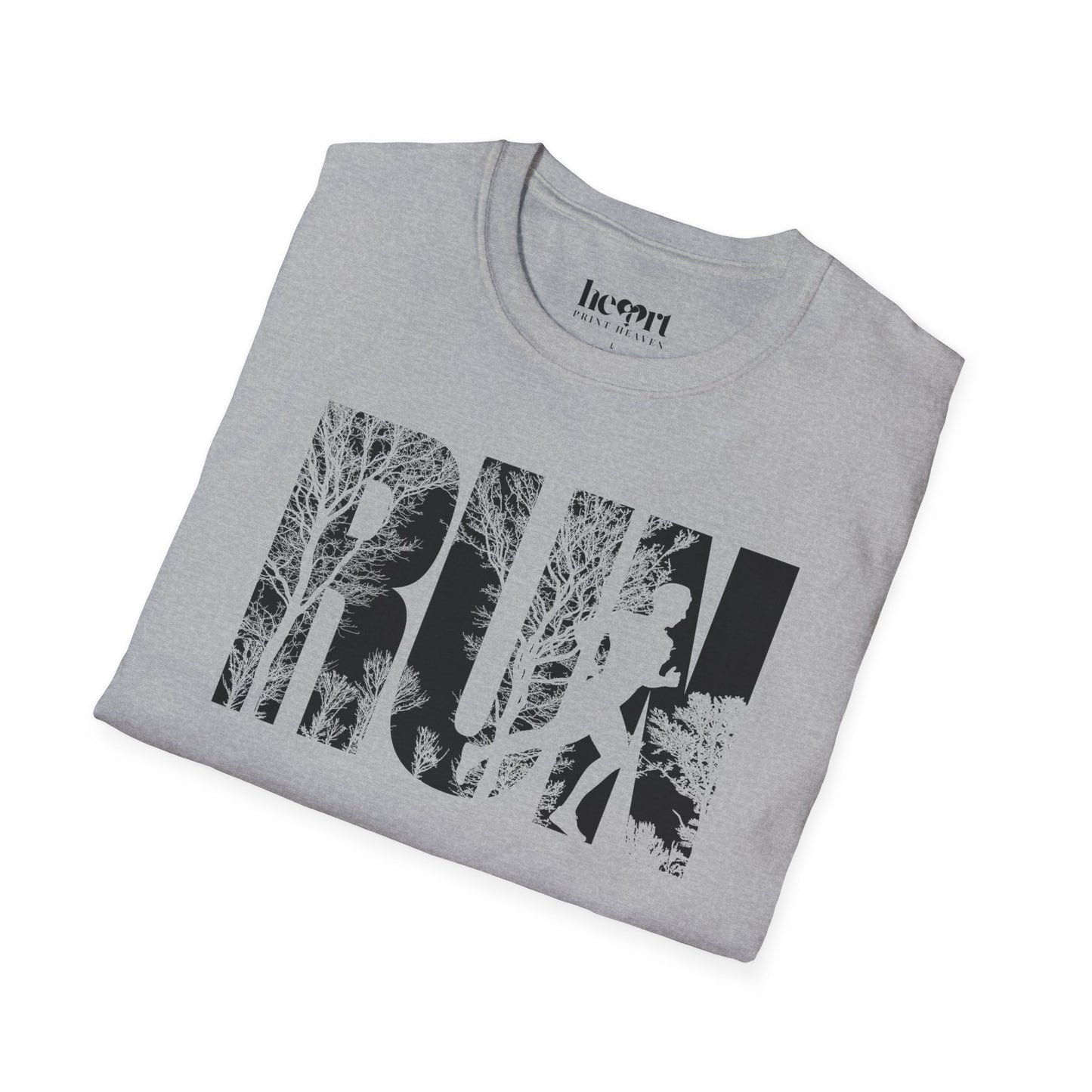RUN Forest T-Shirt – Fun Running Shirt for Runners and Movie Fans