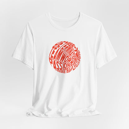 Kld-Basketball-Life Lettering Basketball T-shirt