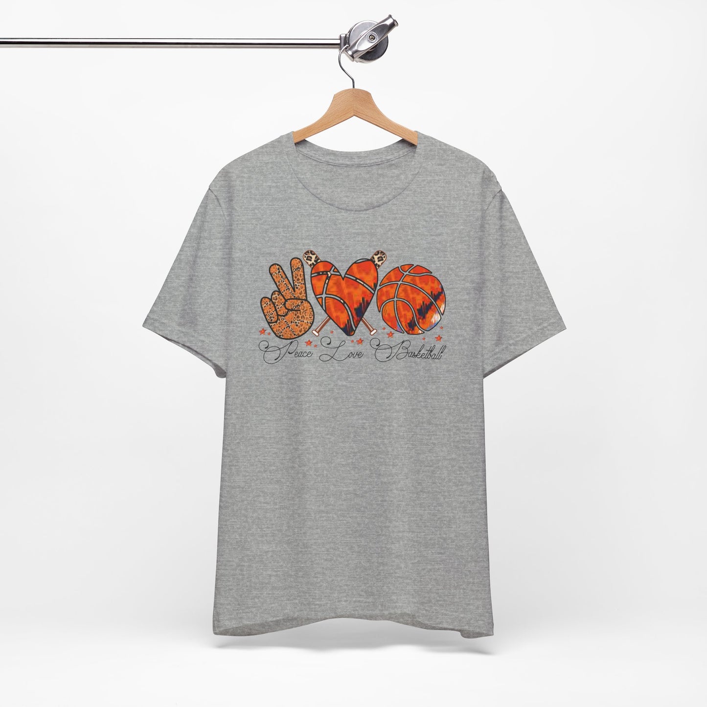 Peace, Love, Basketball T-shirt