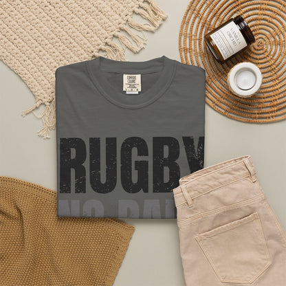 Rugby "No Pads, No Helmets, Just Balls" Funny T-Shirt 🏉 | Bold Rugby Fan Statement Tee