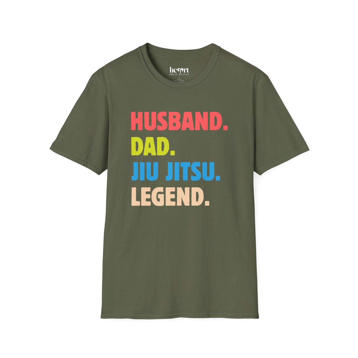 HUSBAND. DAD. JIU JITSU. LEGEND.