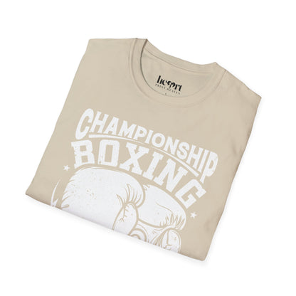 Boxing King of the Ring T-Shirt – Champion's Choice for Boxing Enthusiasts 🥊