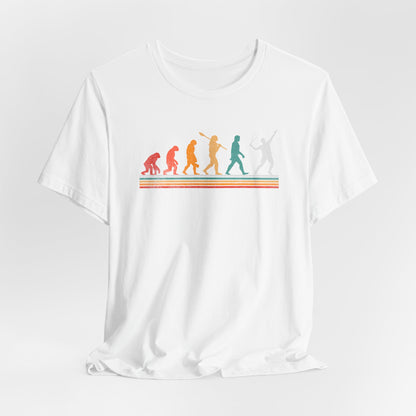 Evolution -Playing-Tennis-T-Shirt