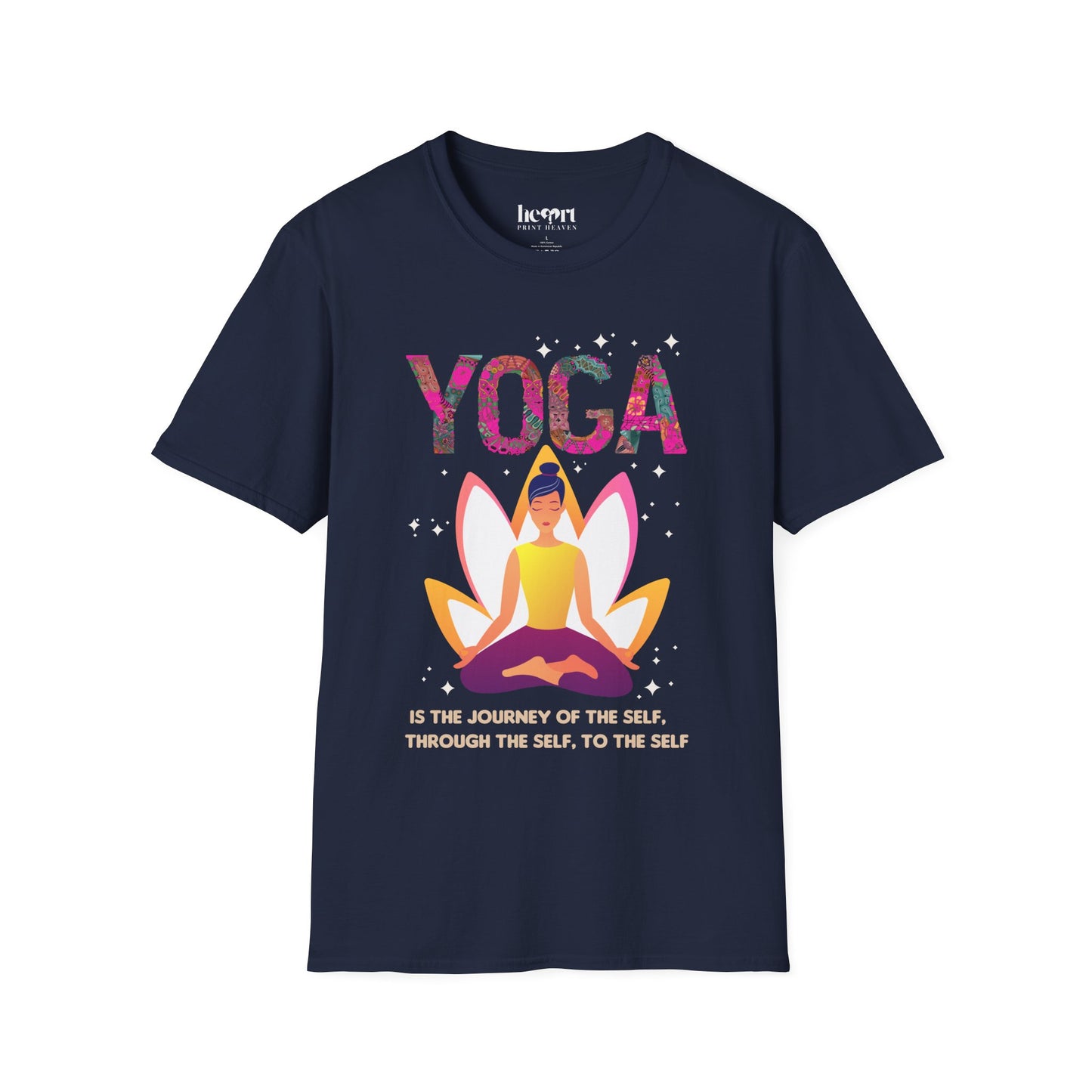 Yoga Is The Journey T-Shirt – Inspirational Yoga & Mindfulness Tee