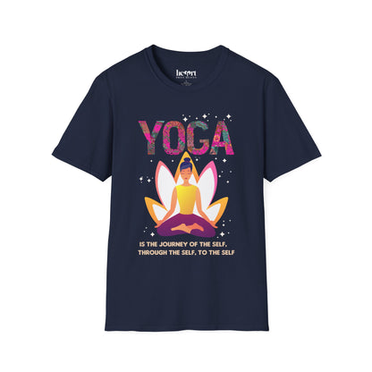 Yoga Is The Journey T-Shirt – Inspirational Yoga & Mindfulness Tee