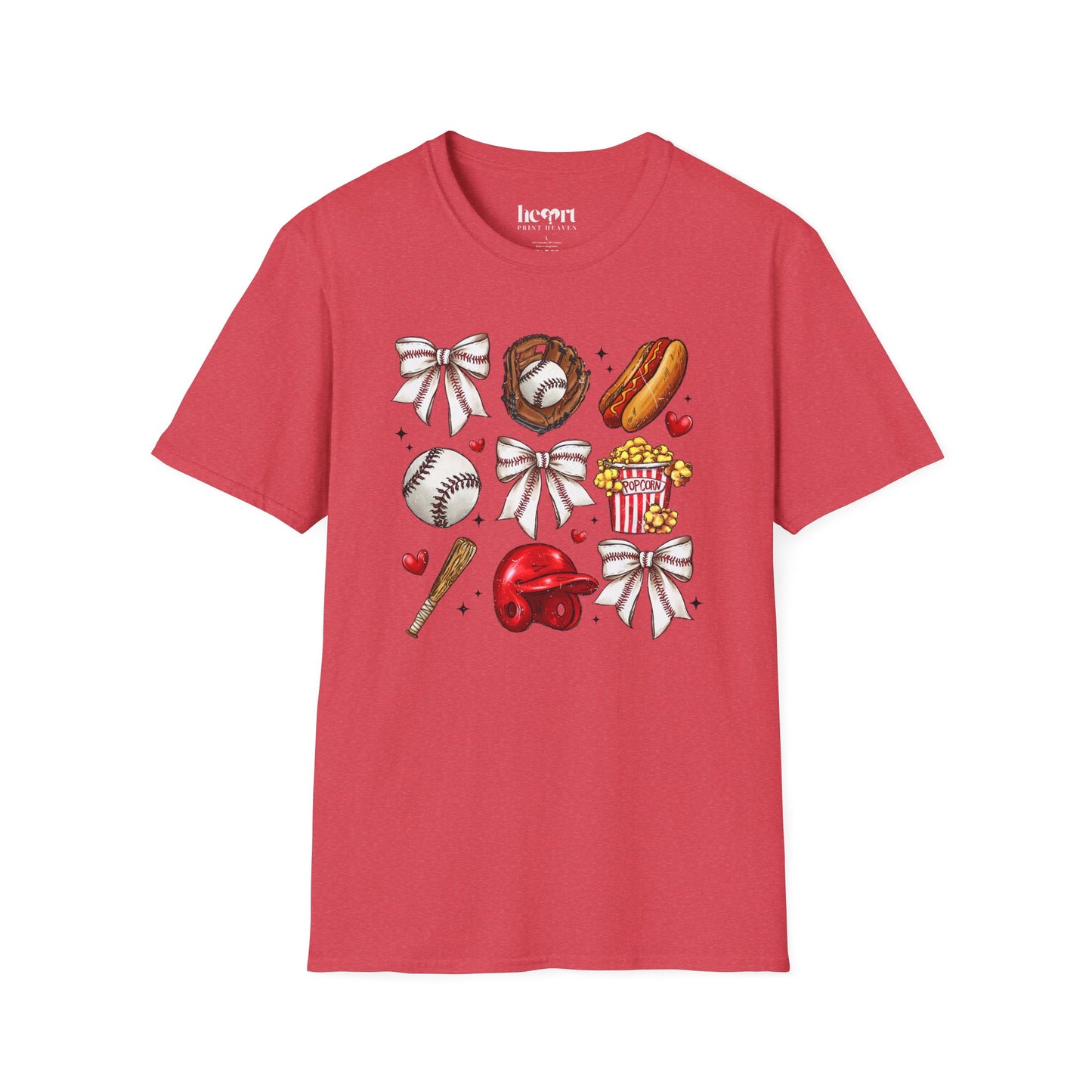 Glitter Baseball Sports T-Shirt – Sparkly Baseball Tee for Fans & Players