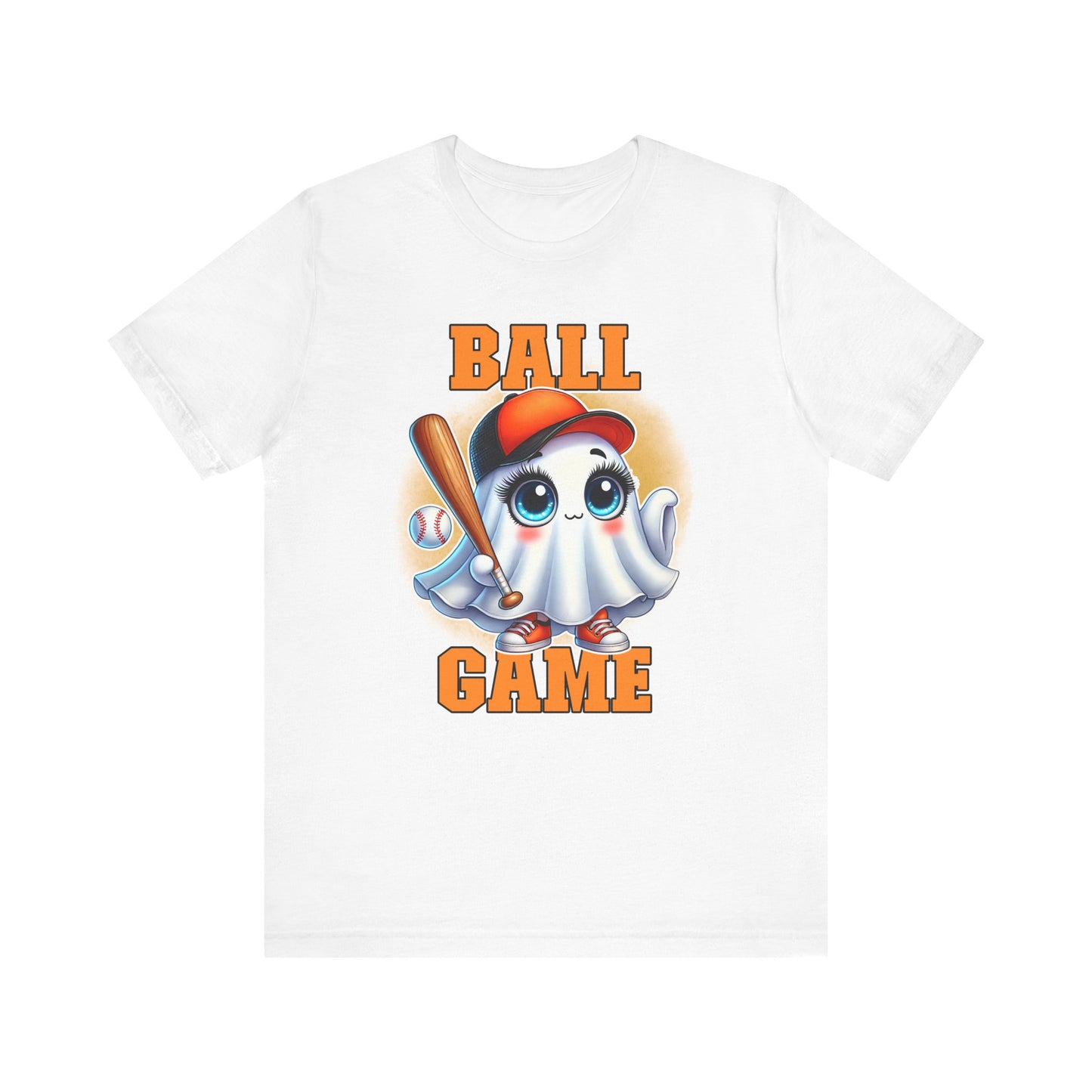 Ball Game Cute Baby Ghost T-shirt