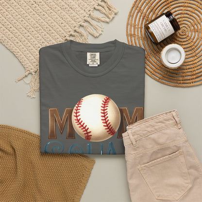 Mom Squad Baseball T-Shirt ⚾ | Cute Baseball Mom Graphic Tee