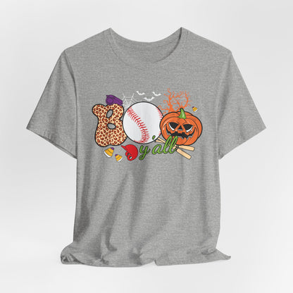 Boo y'all Baseball T-shirt