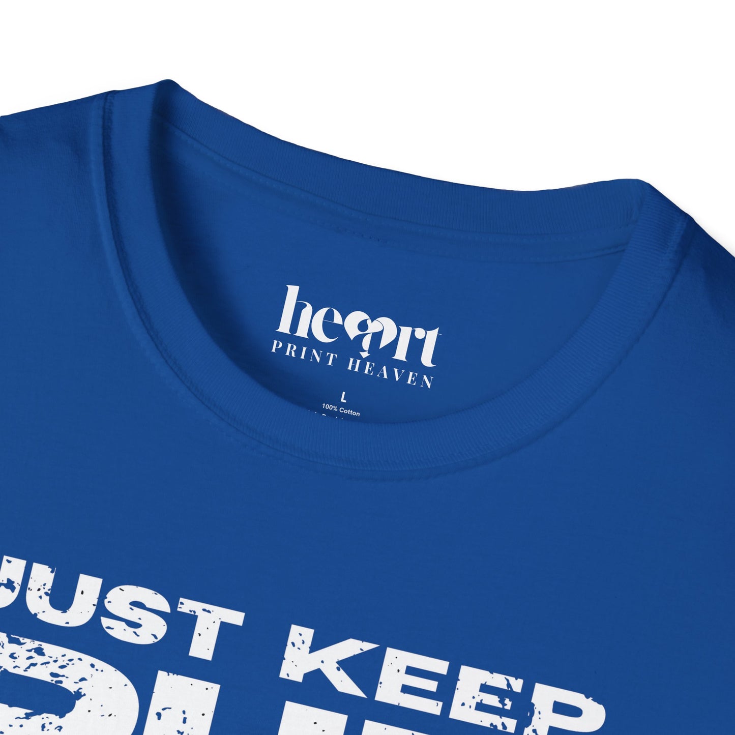 Just Keep Running Women's T-Shirt – Motivational Running Apparel for Active Women