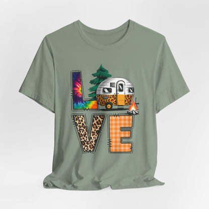 LOVE Camping Retro Tee