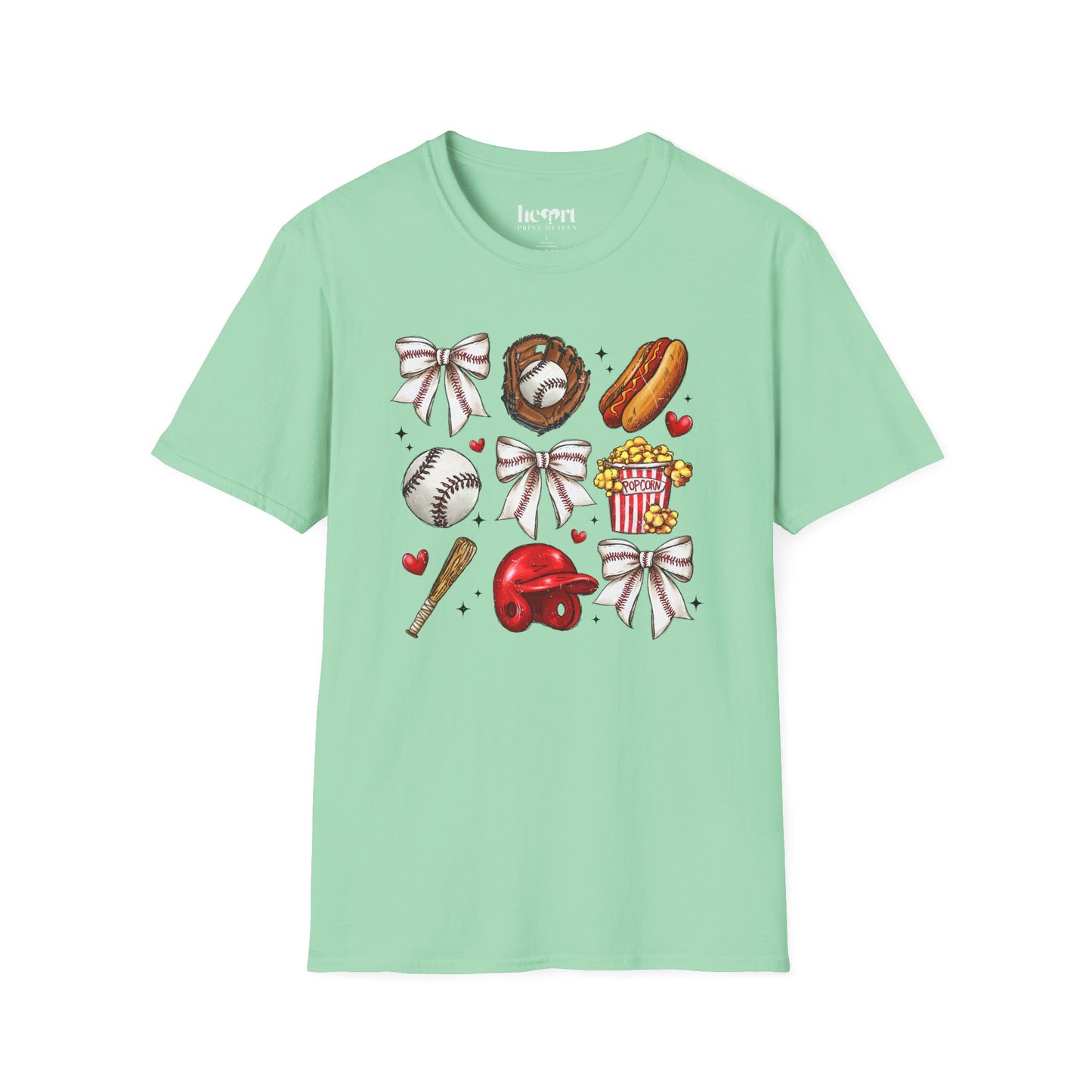 Glitter Baseball Sports T-Shirt – Sparkly Baseball Tee for Fans & Players