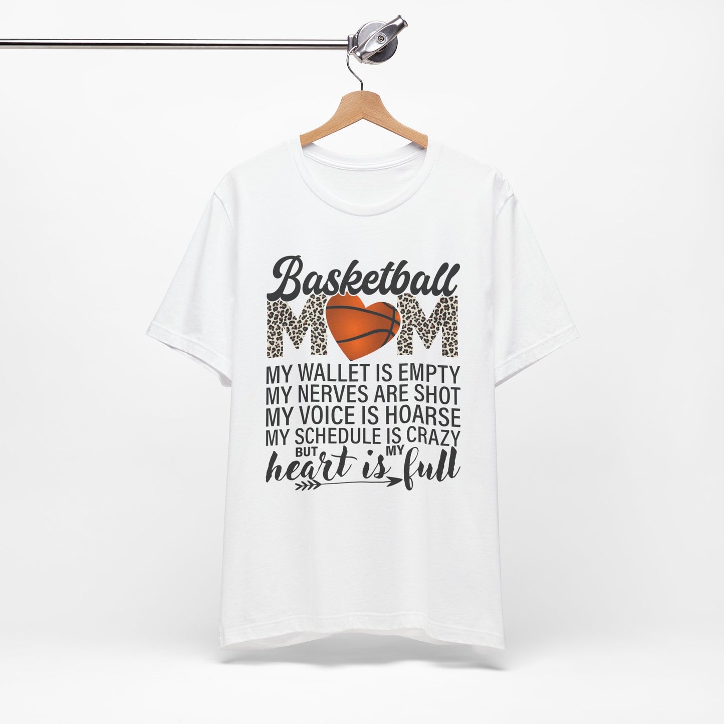 Basketball Mom My Wallet Is Empty T-shirt
