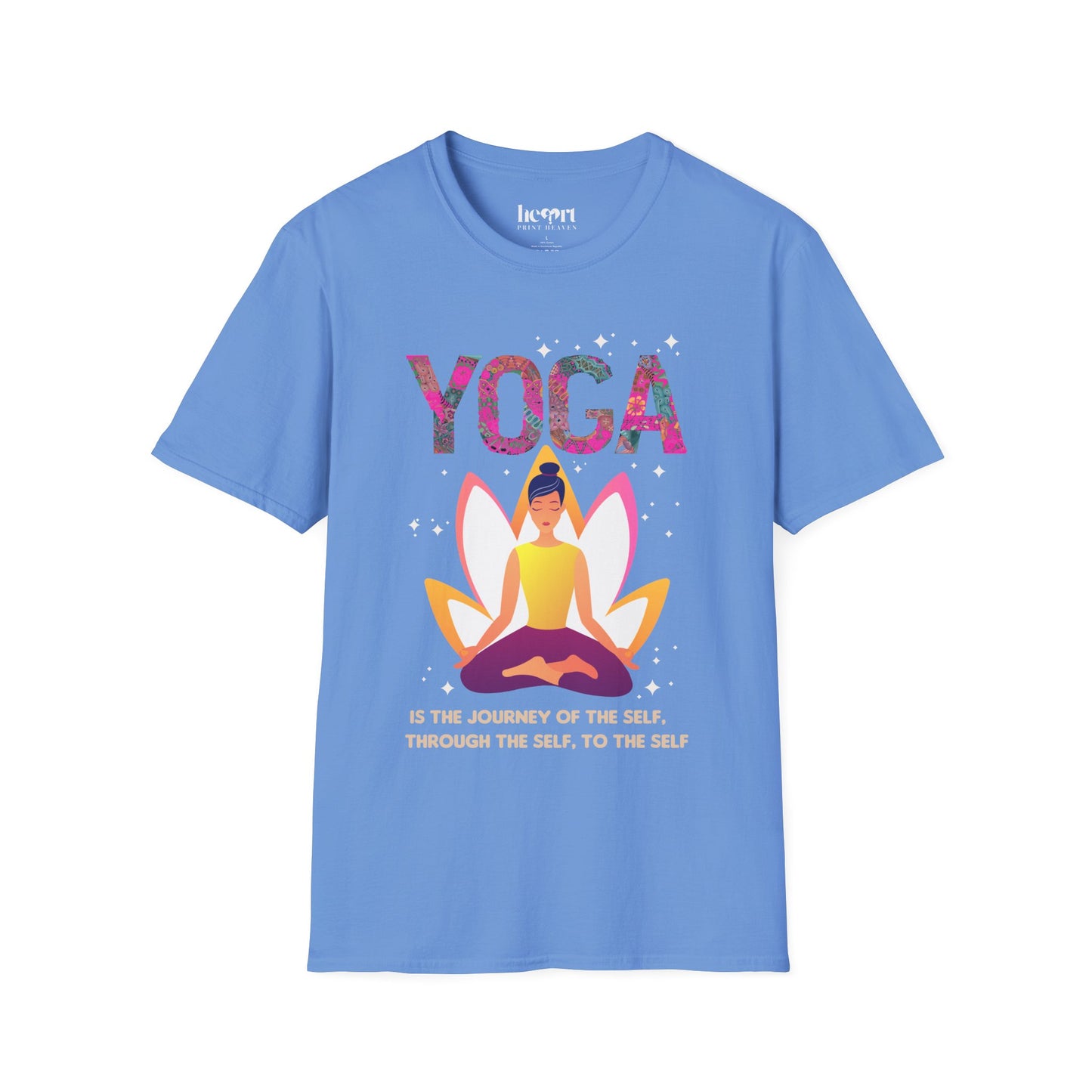 Yoga Is The Journey T-Shirt – Inspirational Yoga & Mindfulness Tee