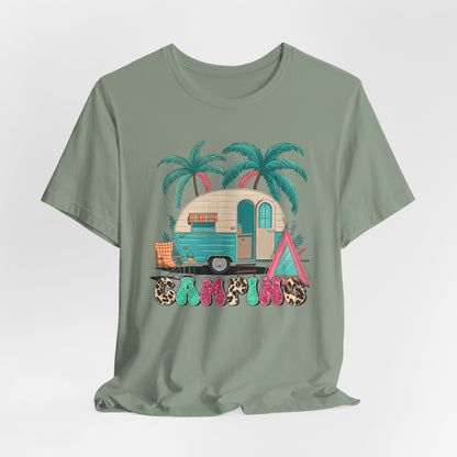 Coastal Vibes Camping T-Shirt