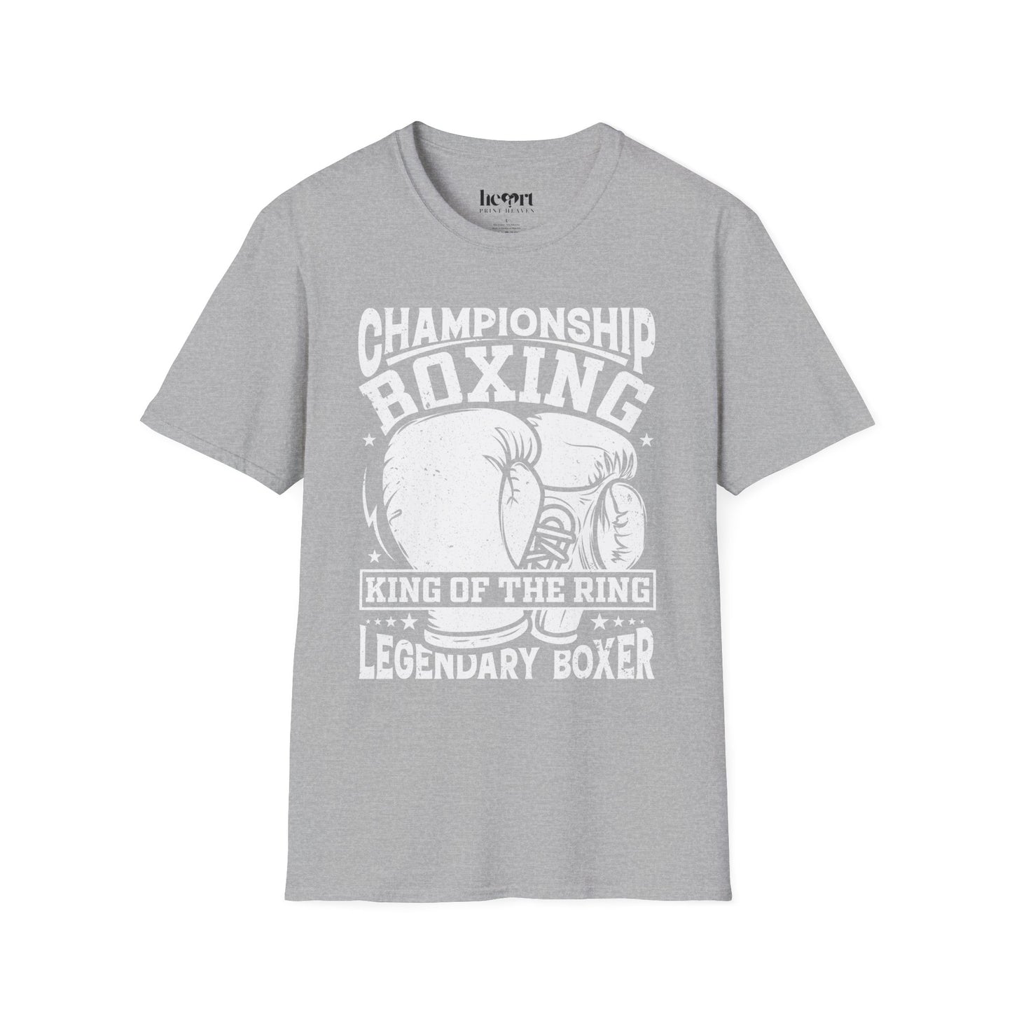 Boxing King of the Ring T-Shirt – Champion's Choice for Boxing Enthusiasts 🥊