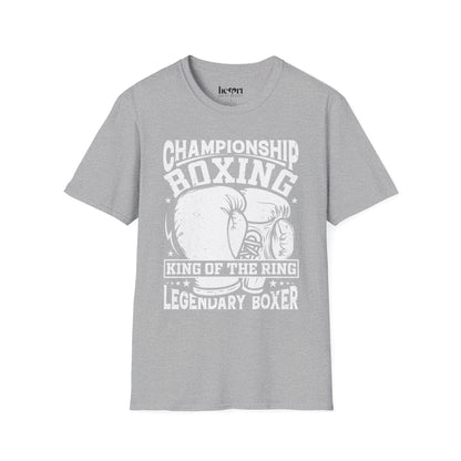Boxing King of the Ring T-Shirt – Champion's Choice for Boxing Enthusiasts 🥊