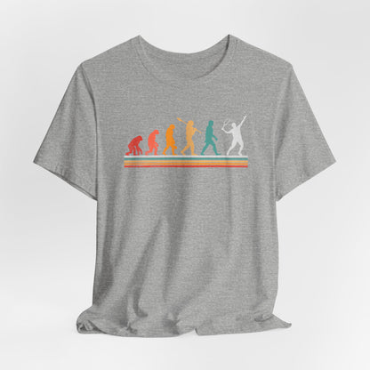 Evolution -Playing-Tennis-T-Shirt
