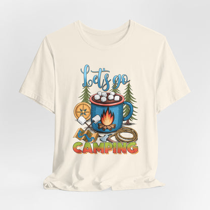 Let’s Go Camping Campfire T-Shirt
