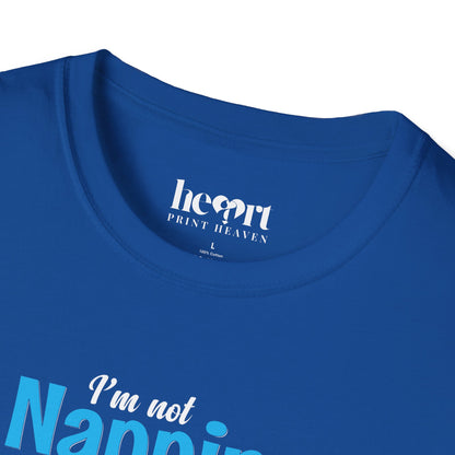 I'm Not Napping, I'm Meditating – Funny Mindfulness T-Shirt 🧘‍♂️✨