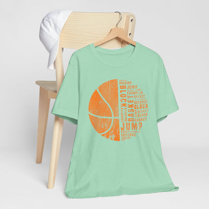 Basketball Words T-shirt