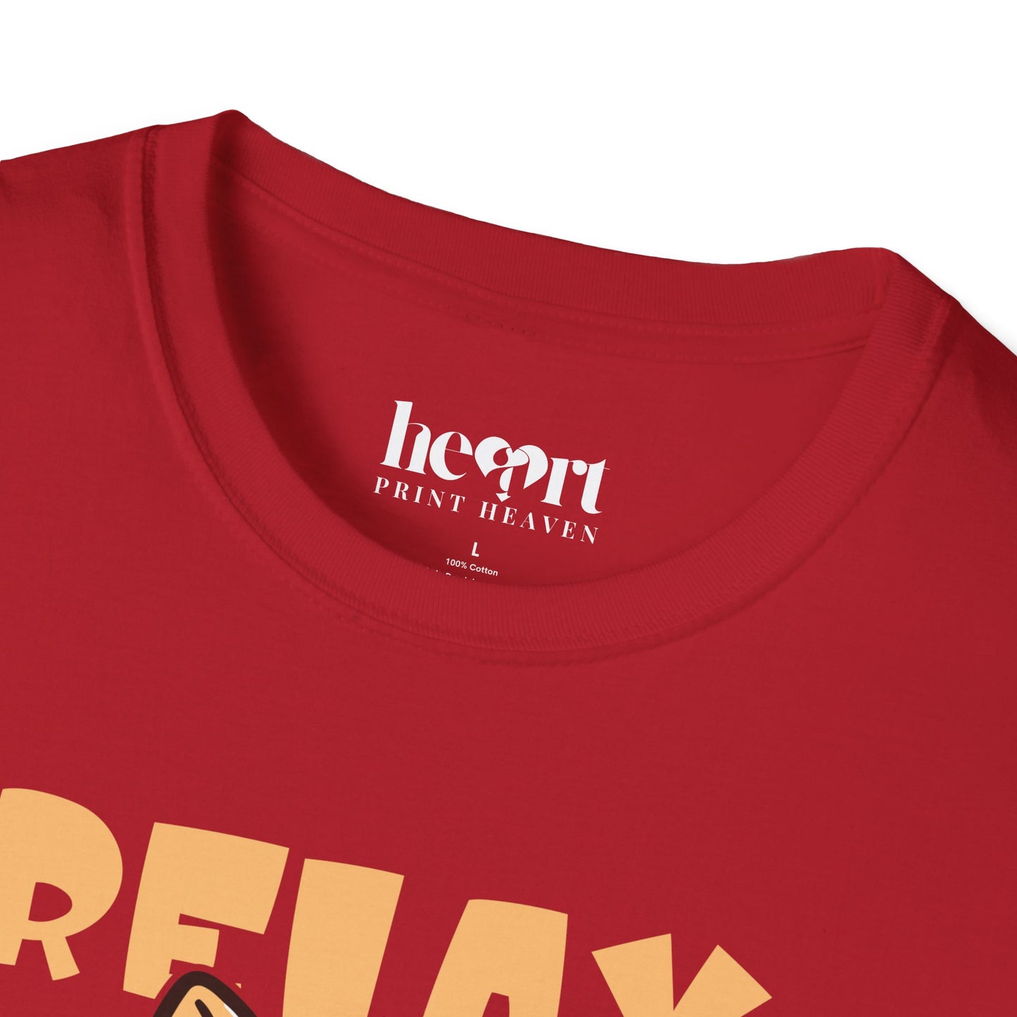 Relax and Let It Go Yoga T-Shirt – Calm and Mindful Apparel for Everyday Peace