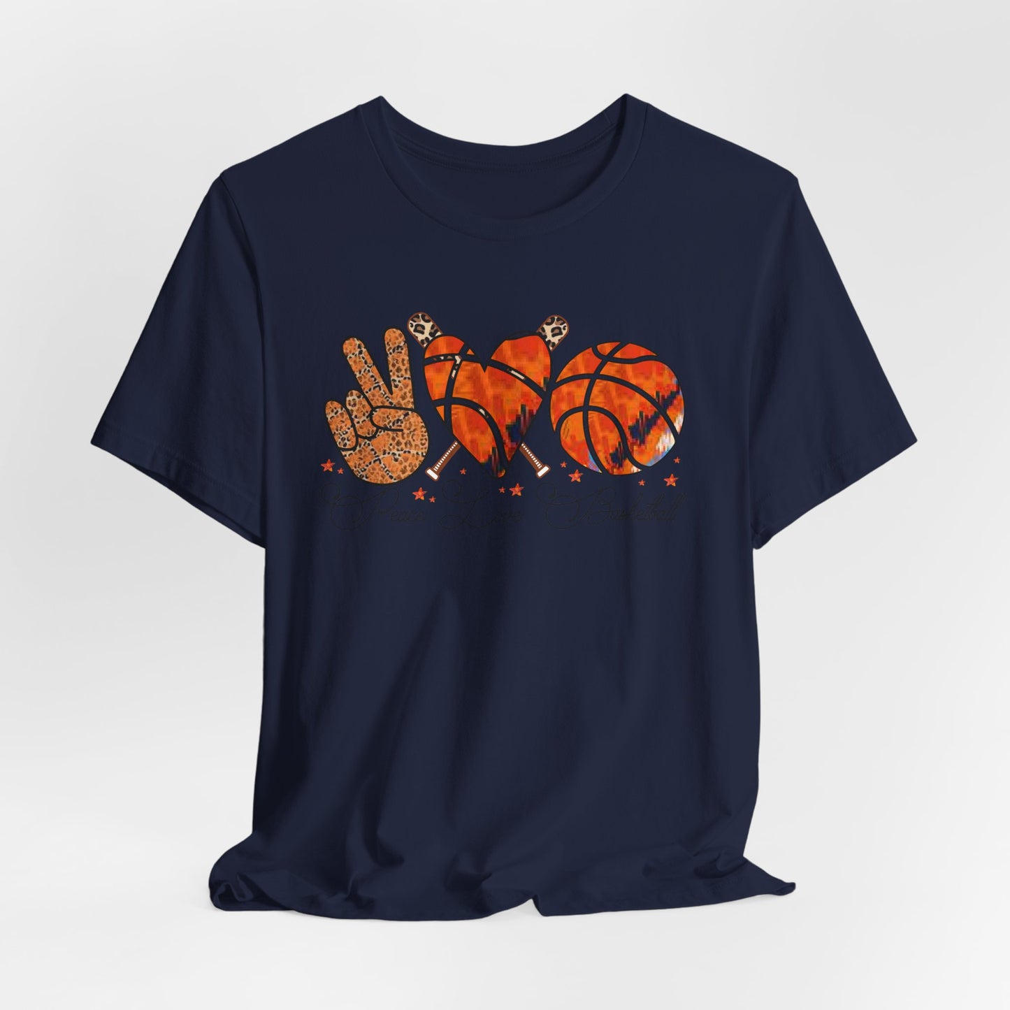 Peace, Love, Basketball T-shirt