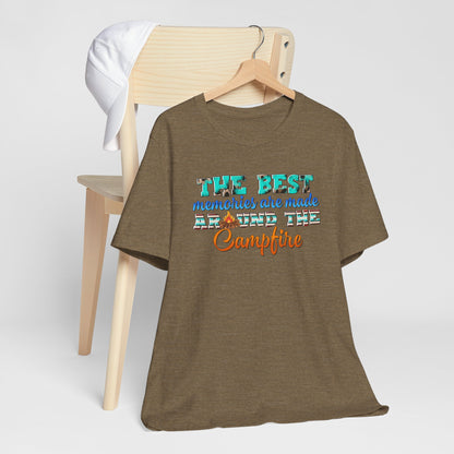 The Best Memories Are Made Around the Campfire Shirt – Outdoor Camping Tee