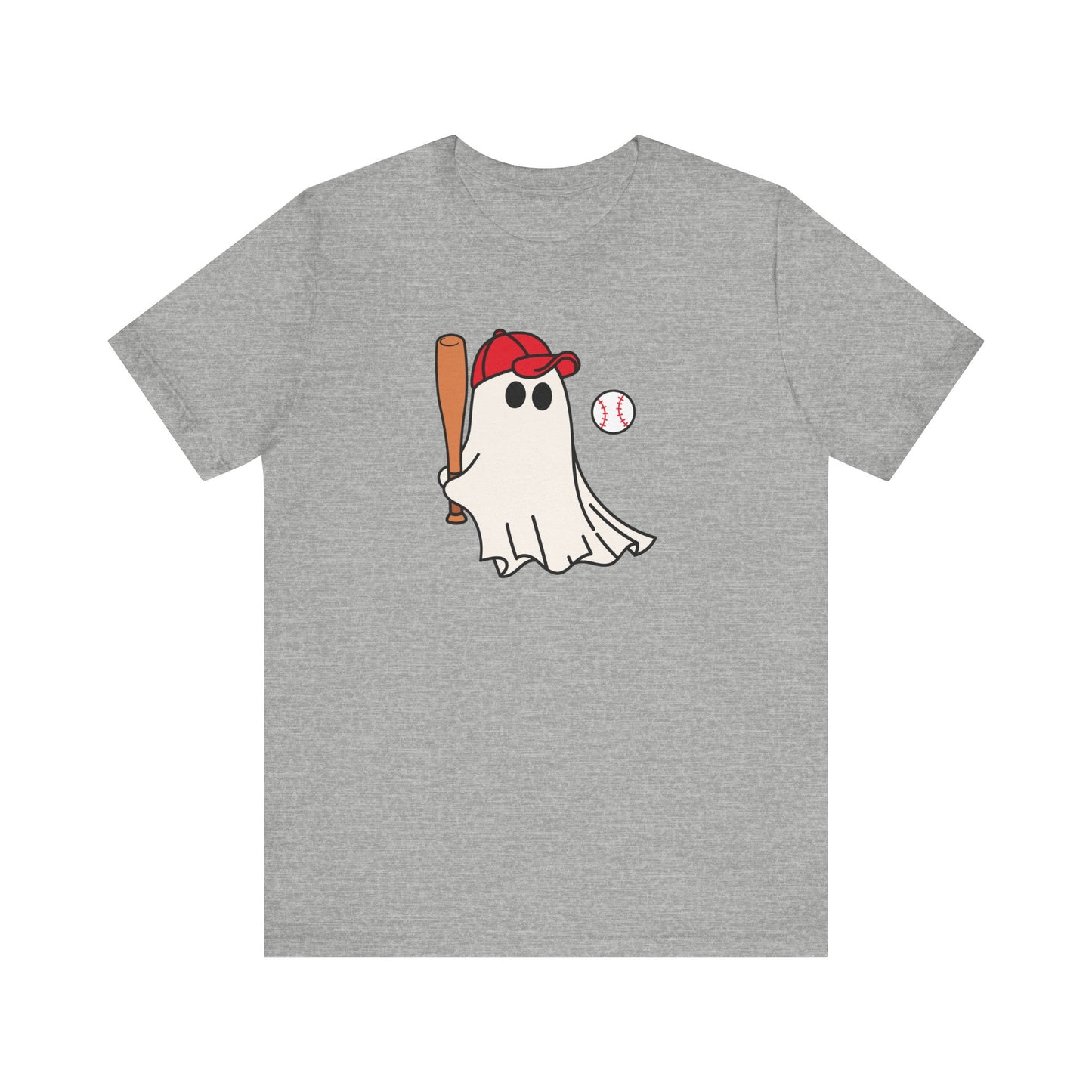 Baseball Cute Ghost T-shirt
