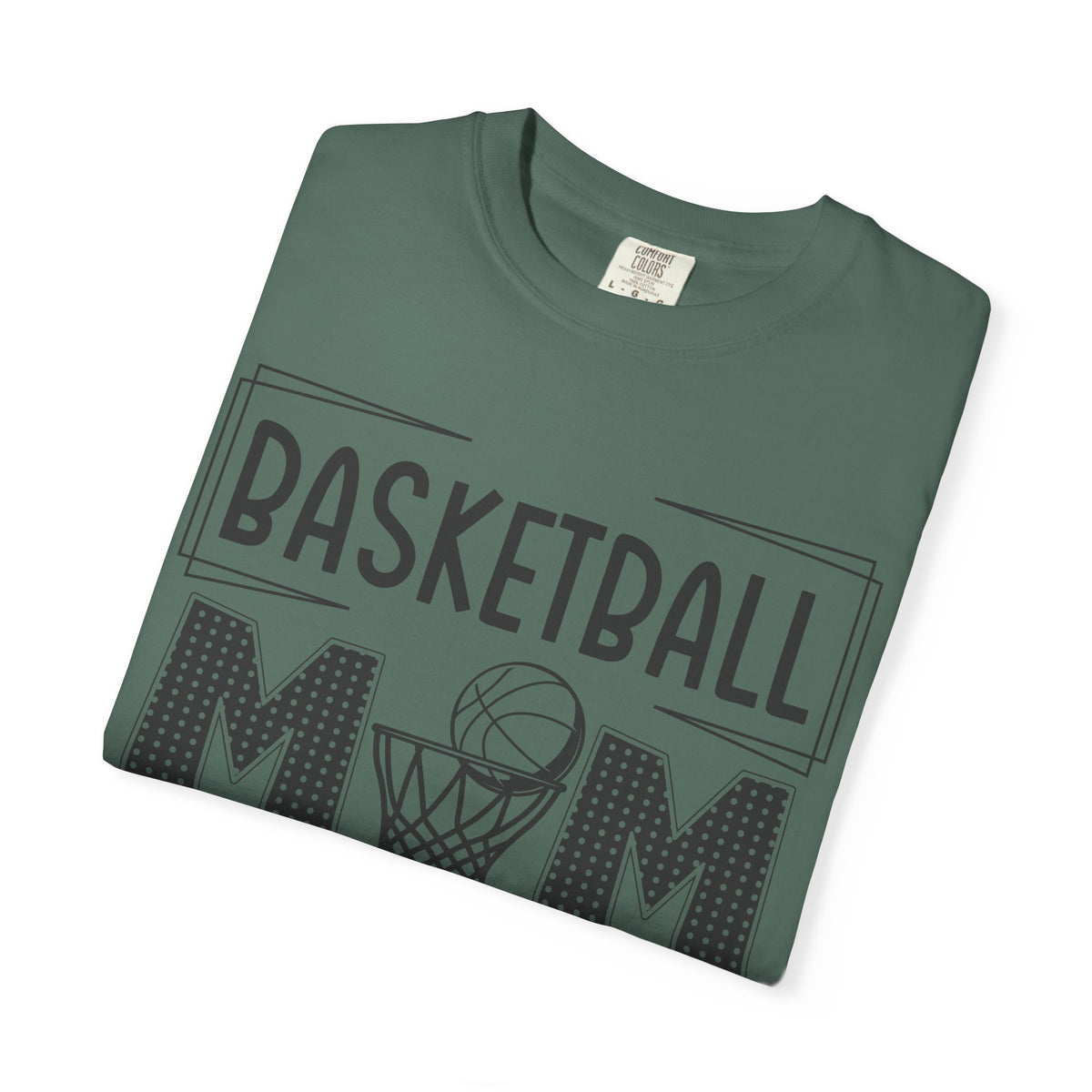 Basketball Mom T-Shirt 🏀 | Basketball MOM Hoop Net Graphic Tee