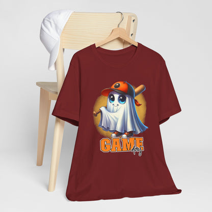 Game Day Cute Baby Ghost Baseball T-shirt
