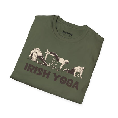 Irish Yoga – Funny St. Patrick’s Day T-Shirt 🍀🍻