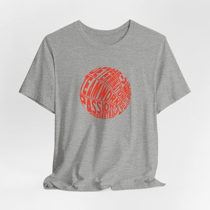 Kld-Basketball-Life Lettering Basketball T-shirt