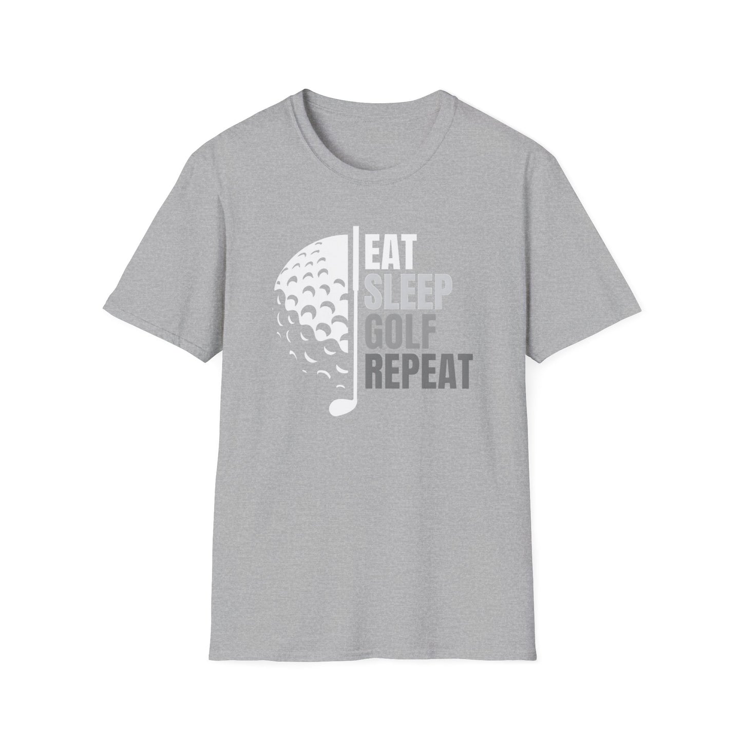 Eat Sleep Golf Repeat Tee – Classic Golf Lifestyle Sports T-Shirt