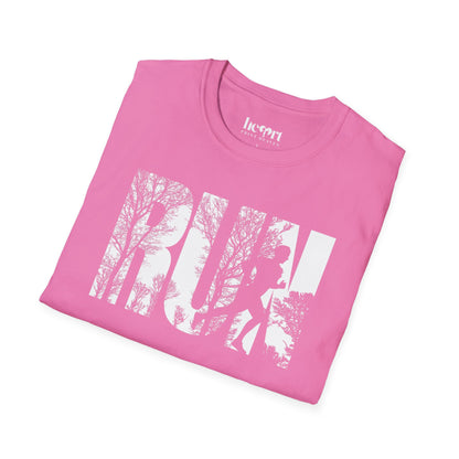 RUN Forest T-Shirt – Fun Running Shirt for Runners and Movie Fans