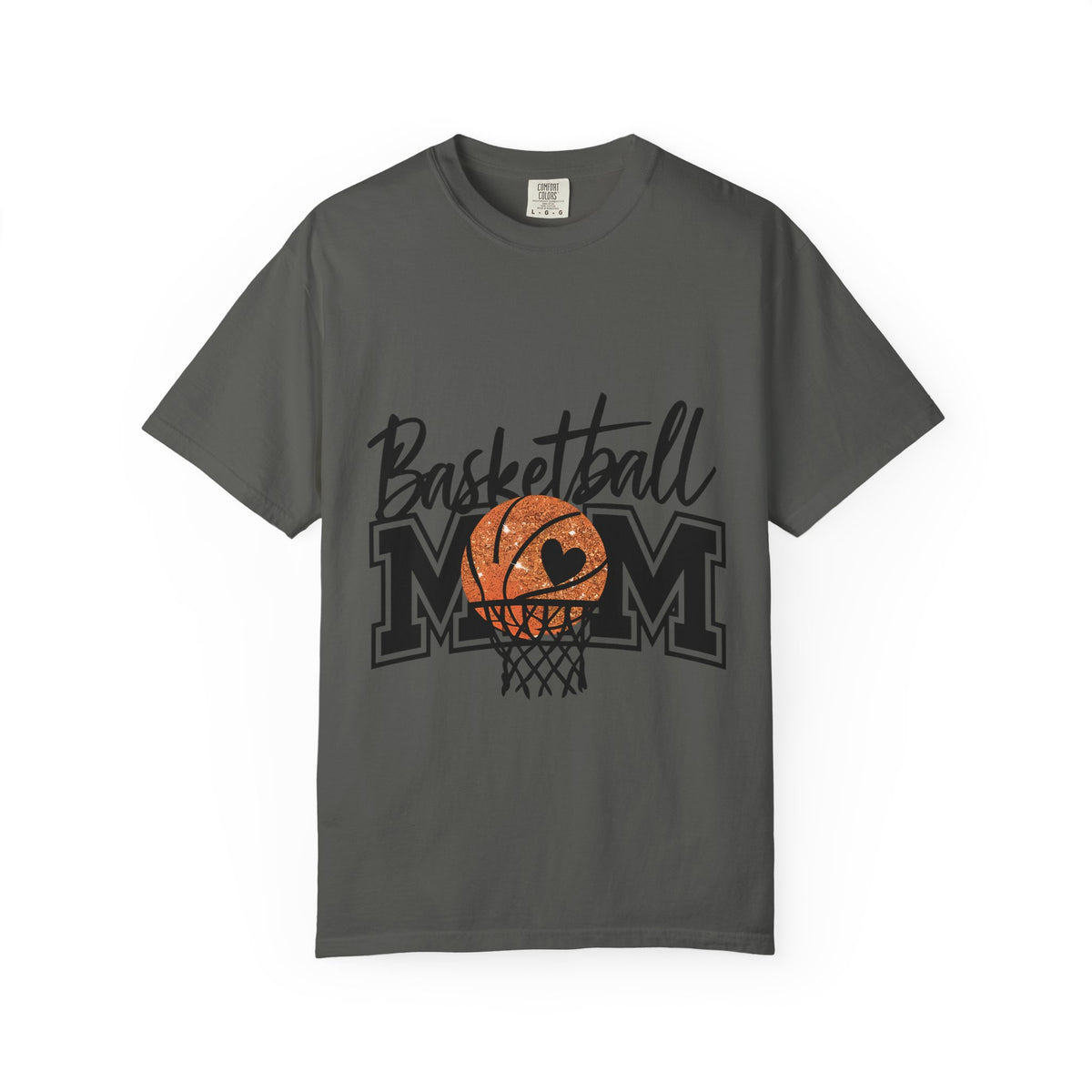 Basketball Mom T-Shirt 🏀 | Glitter Ball Basketball MOM Tee