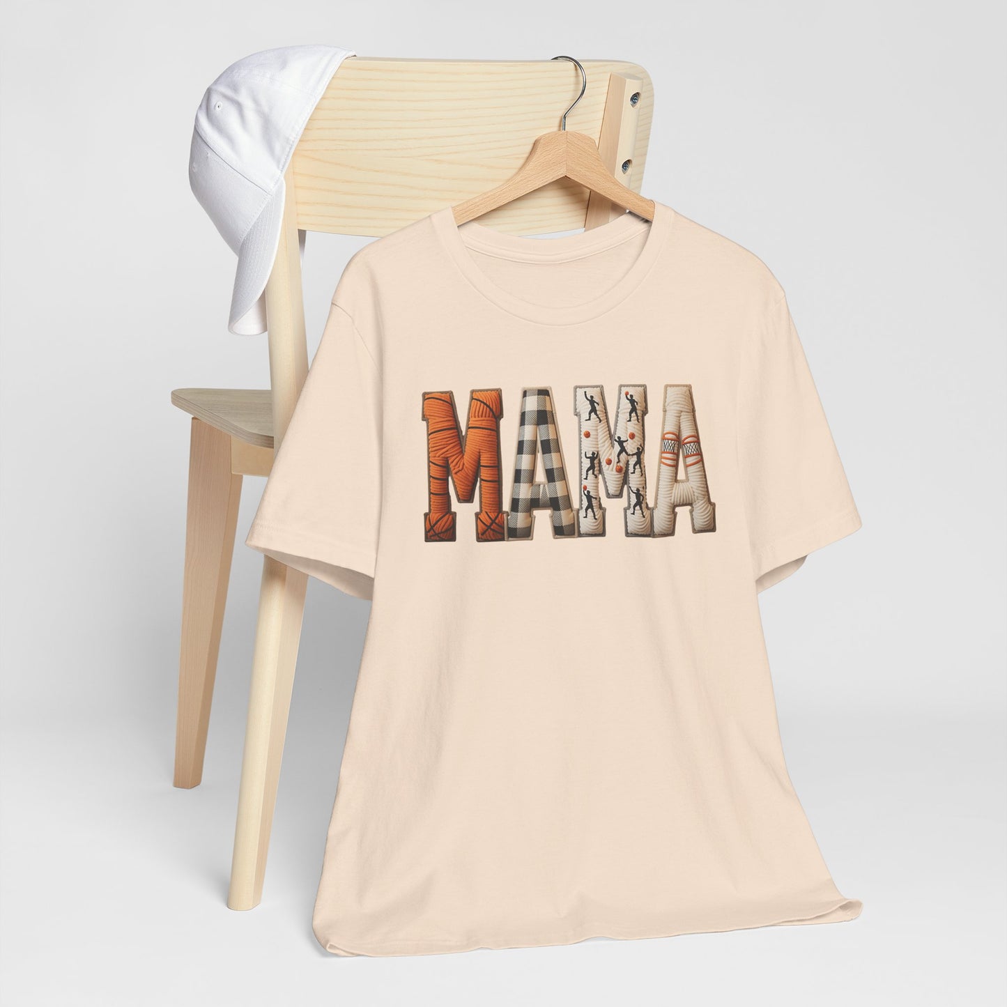 Faux Basketball Mama T-Shirt – Basketball Mom Graphic Tee | Game Day Mom Shirt