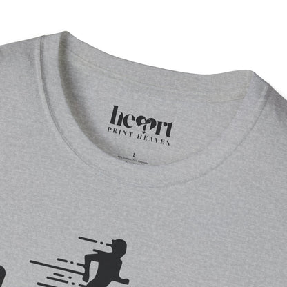 Just Keep Running T-Shirt – Motivational Running Shirt for Marathon & Fitness Enthusiasts